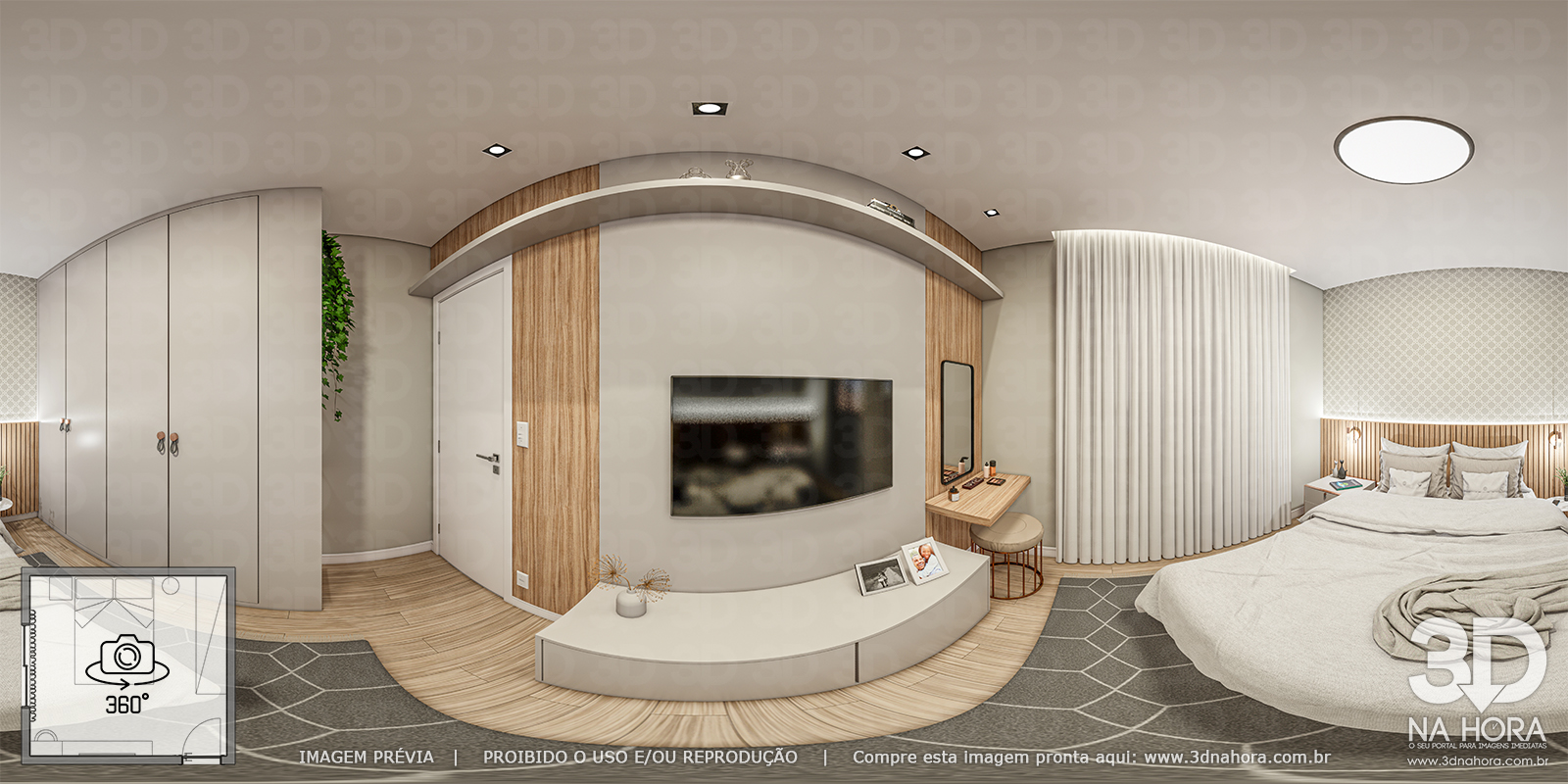 0001 Quarto casal RH_JE_PD - Imagem 5