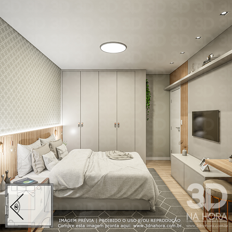 0001 Quarto casal RH_JE_PD - Imagem 3