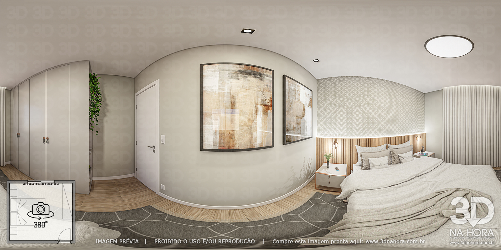 0001 Quarto Casal RH_JF_PD - Imagem 5