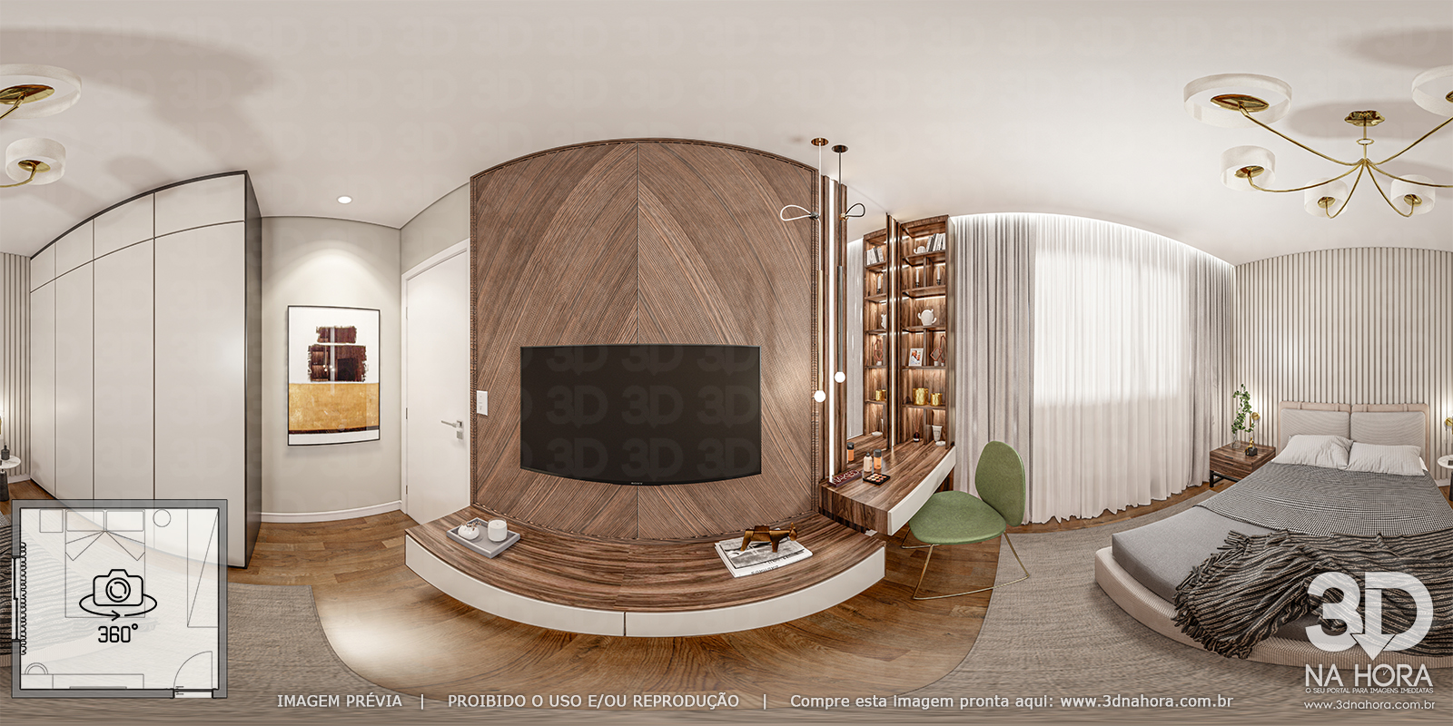 0002 Quarto casal QC_RH_JE_PD - Imagem 5