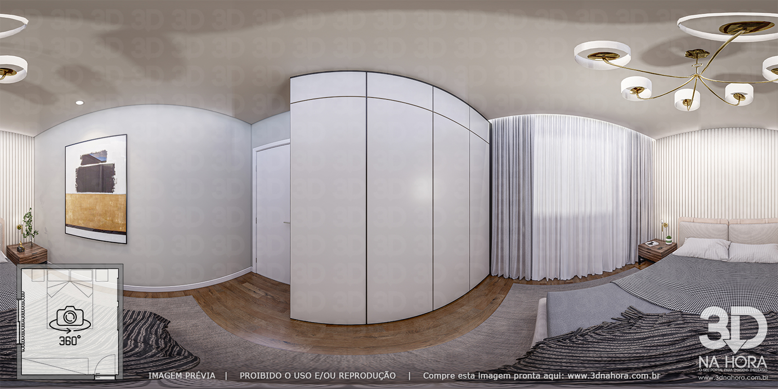 0002 Quarto casal QC_RV_JE_PD - Imagem 5