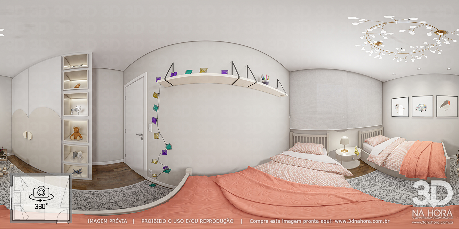 0002 Quarto solteiro QS_RH_JE_PD - Imagem 5
