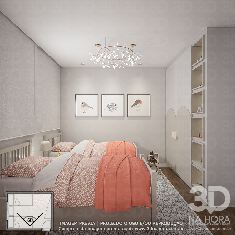 0002 Quarto solteiro QS_RH_JE_PD