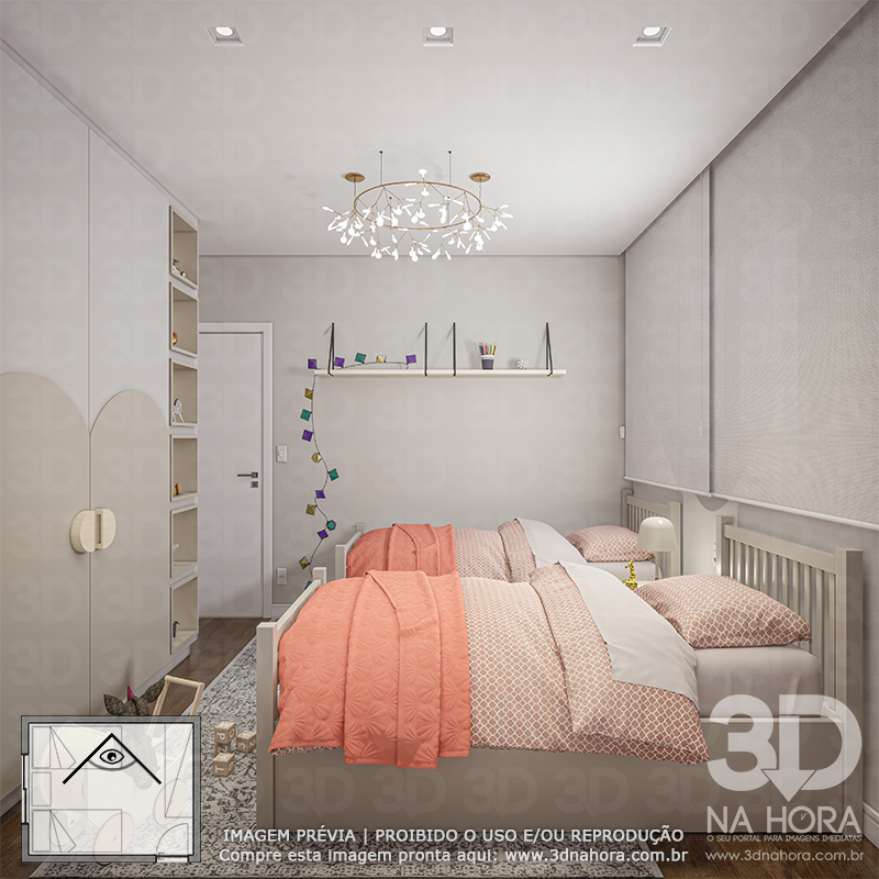 0002 Quarto solteiro QS_RH_JE_PD - Image 2